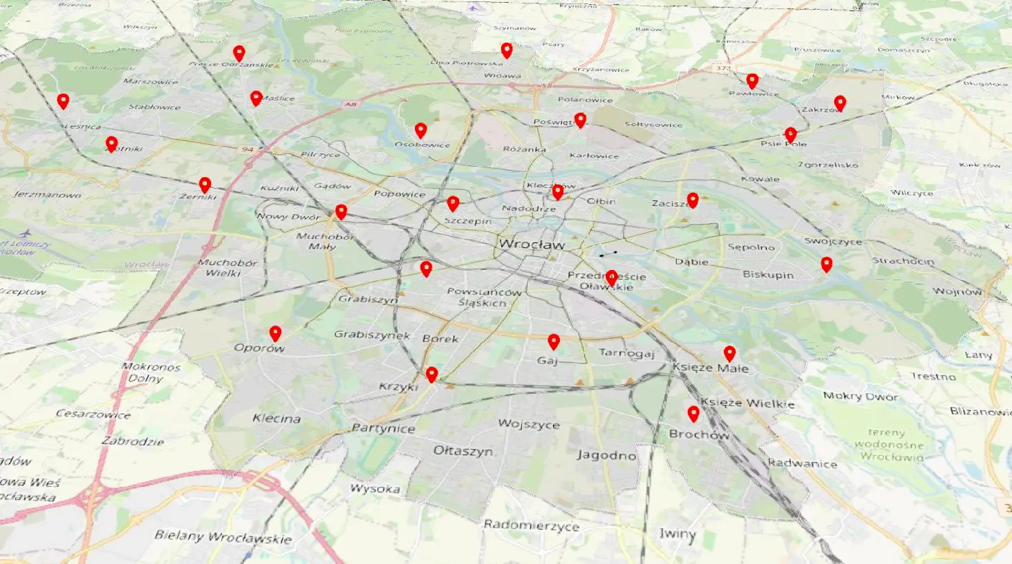 Smart City - sieć autonomicznych stacji dokujących