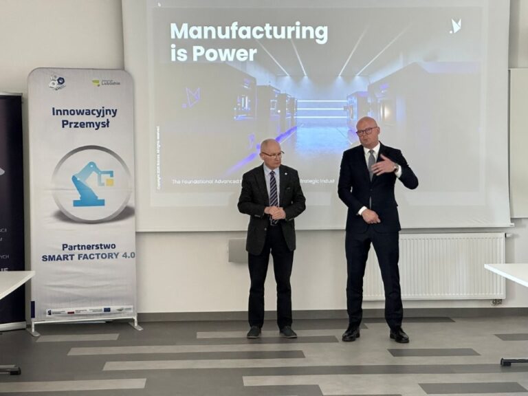 Spotkanie członków Lubuskiego Klastra Metalowego w&nbsp;Park Technologii Kosmicznych – Badań, Rozwoju i&nbsp;Innowacji Sp. z&nbsp;o.o